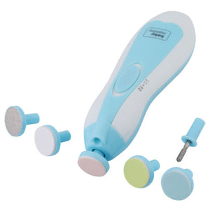 Electric Baby Nail File Tool Safe Trimmer Newborn Toddler Toes Care Fingernails