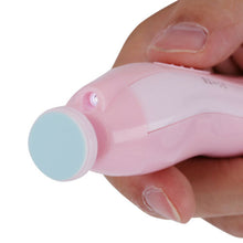 Load image into Gallery viewer, Electric Baby Nail File Tool Safe Trimmer Newborn Toddler Toes Care Fingernails