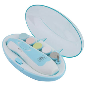 Electric Baby Nail File Tool Safe Trimmer Newborn Toddler Toes Care Fingernails